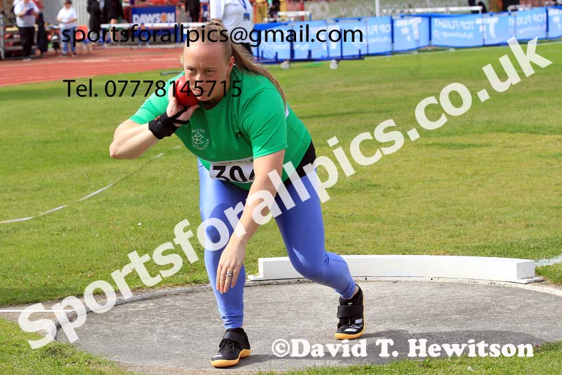 Shot Putt, 2024 Gateshead Tartan Games.  Photo: David T. Hewitson/Sports for All Pics